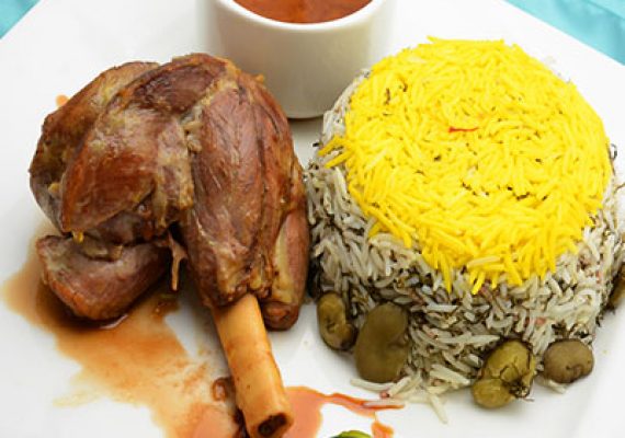 Baghali Polo with Mahicheh